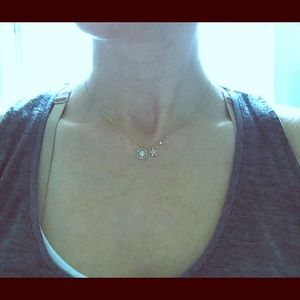 SOLD Meira T 14k Yellow Gold Diamond Necklace